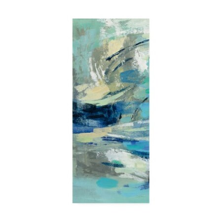Trademark Fine Art Silvia Vassileva 'Unexpected Wave Ii' Canvas Art, 8x19 WAP09990-C819GG